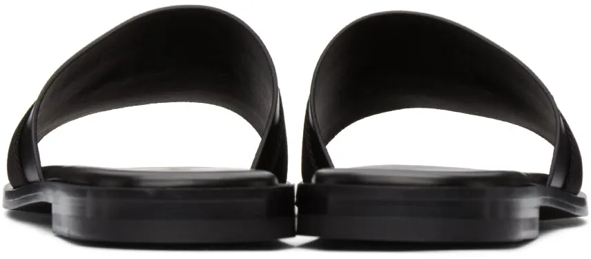 1017 ALYX 9SM Black Logo Sandals