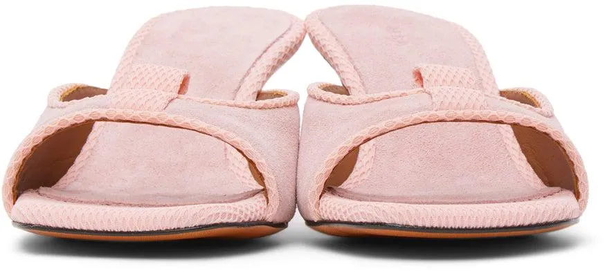 Abra Pink Sport Heeled Sandals