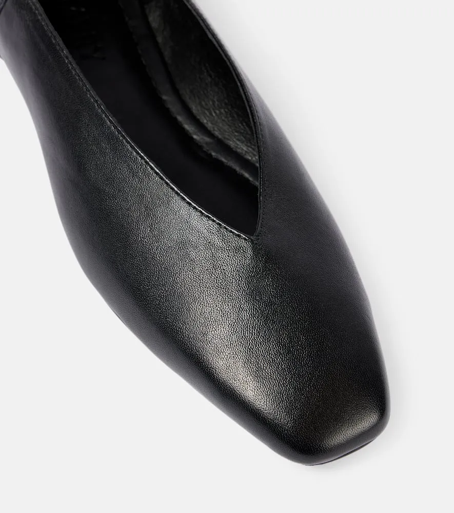A.Emery Briot leather ballet flats
