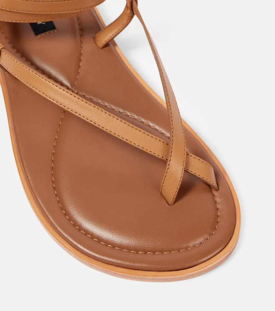 A.Emery Elliot leather thong sandals