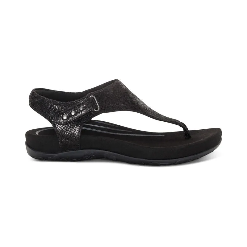 Aetrex Ellie Adjustable Quarter Strap Thong