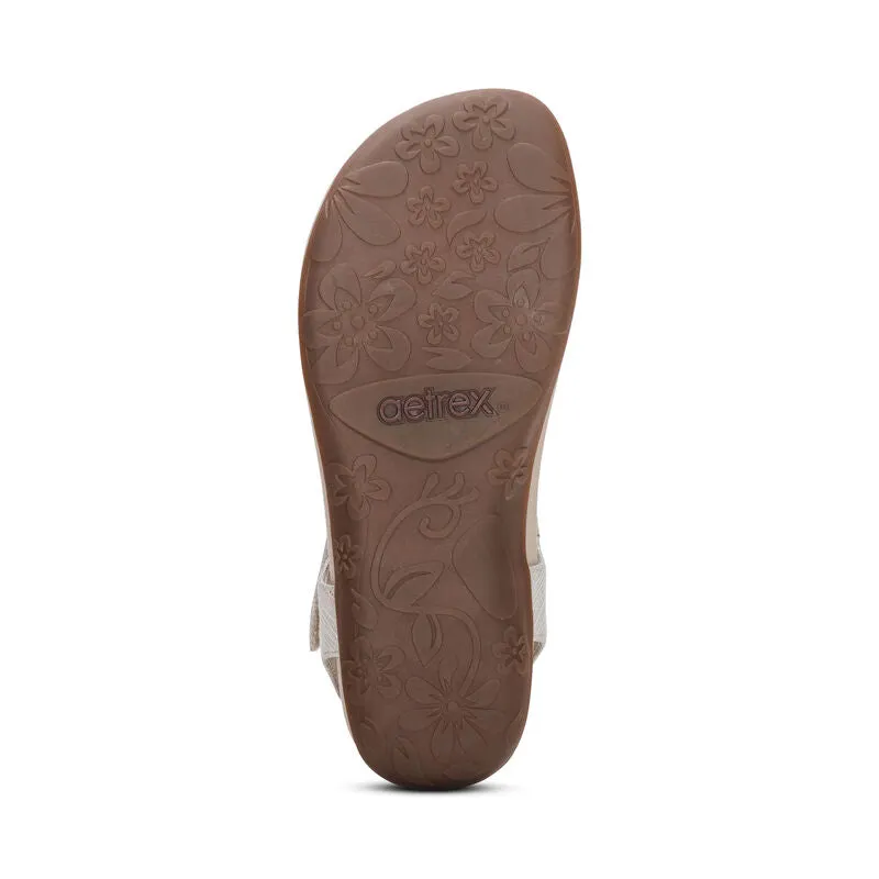 Aetrex Ellie Adjustable Quarter Strap Thong