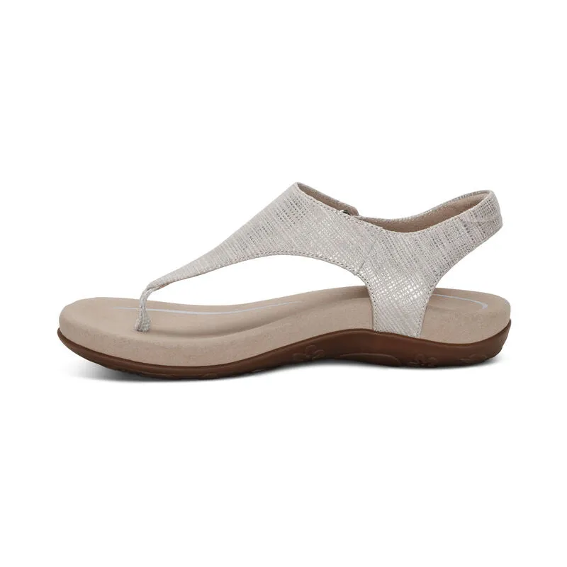 Aetrex Ellie Adjustable Quarter Strap Thong