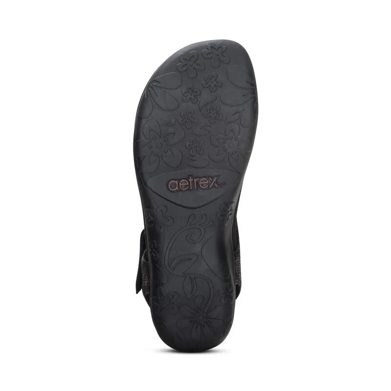 Aetrex Ellie Adjustable Quarter Strap Thong