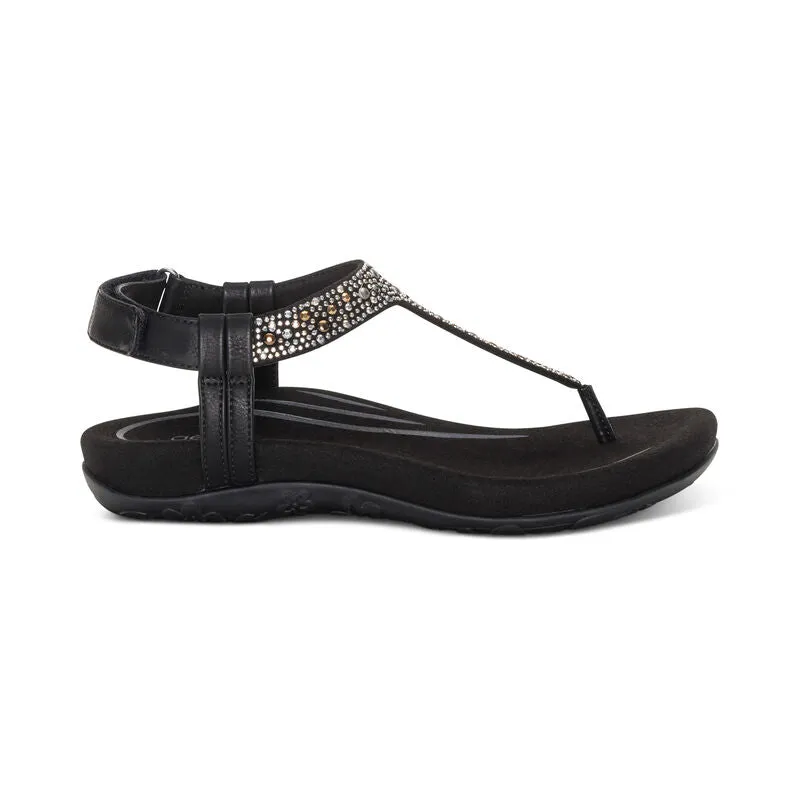 Aetrex Marni Slingback Thong Sandal
