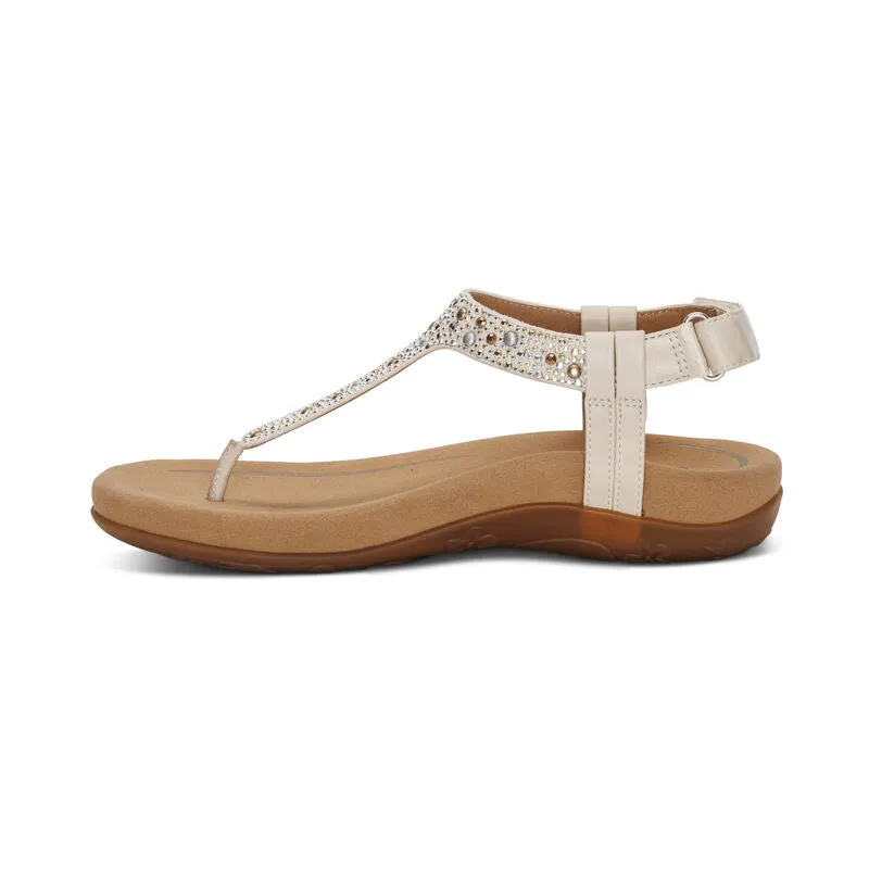 Aetrex Marni Slingback Thong Sandal