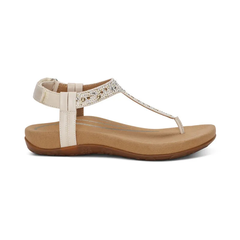 Aetrex Marni Slingback Thong Sandal