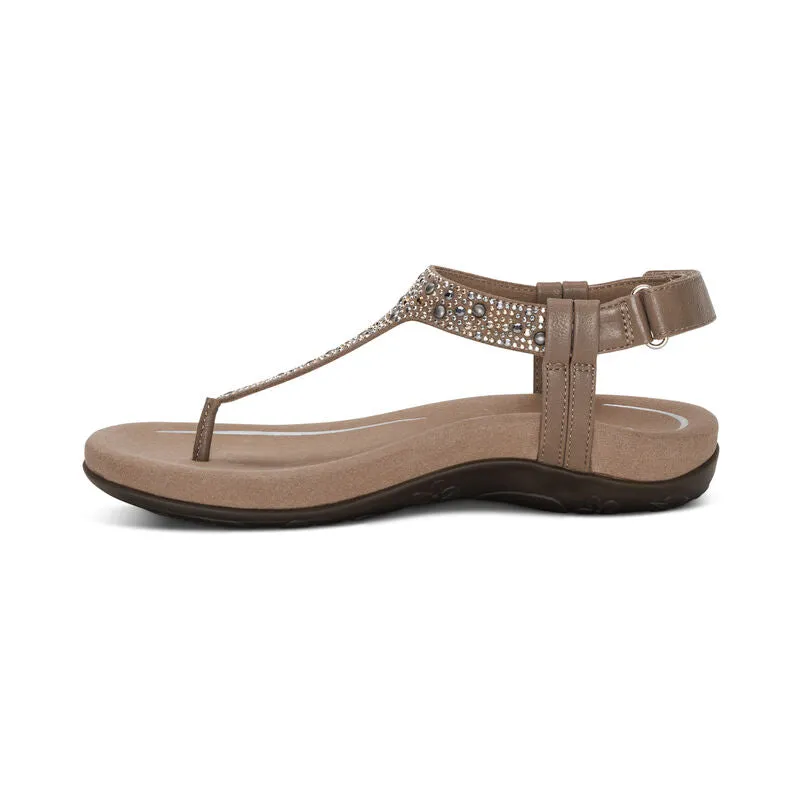 Aetrex Marni Slingback Thong Sandal