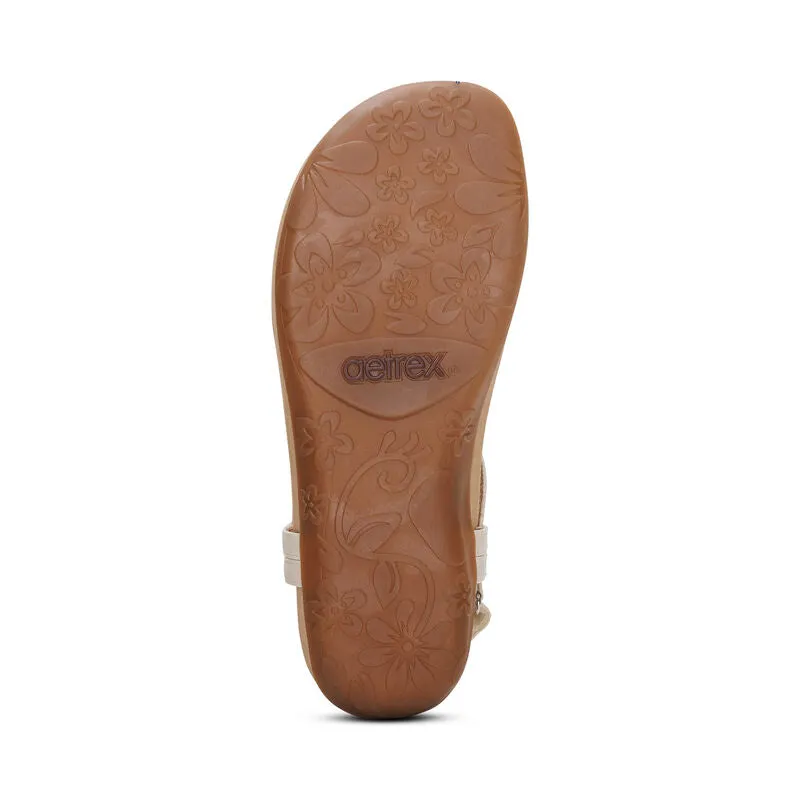 Aetrex Marni Slingback Thong Sandal
