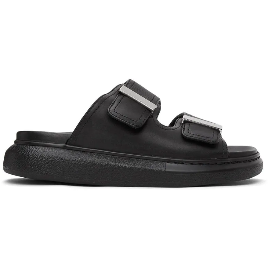 Alexander McQueen Black Hybrid Sandals