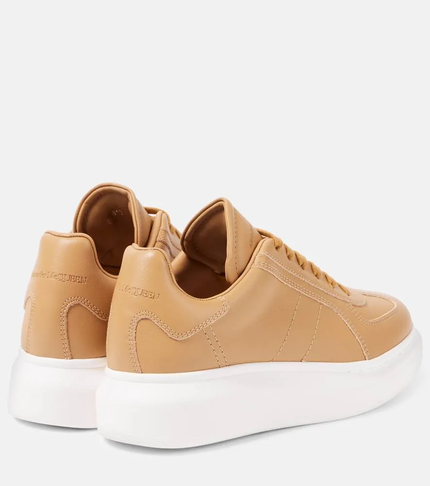Alexander McQueen Oversized suede sneakers
