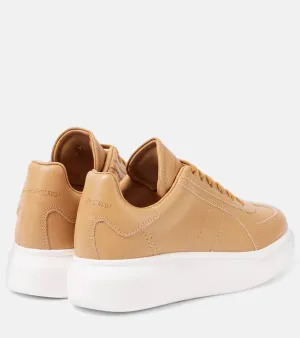 Alexander McQueen Oversized suede sneakers