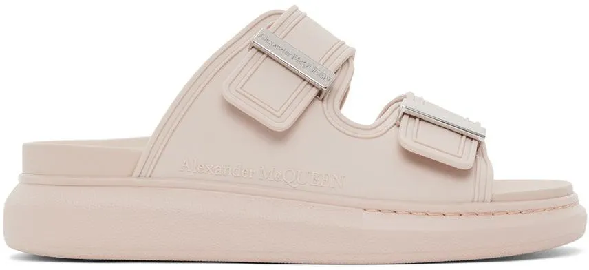 Alexander McQueen Pink Hybrid Slides