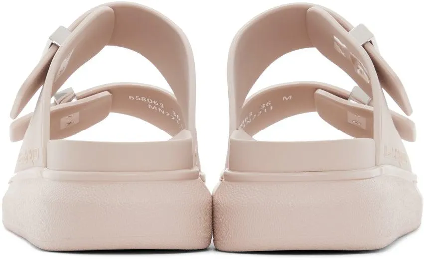Alexander McQueen Pink Hybrid Slides