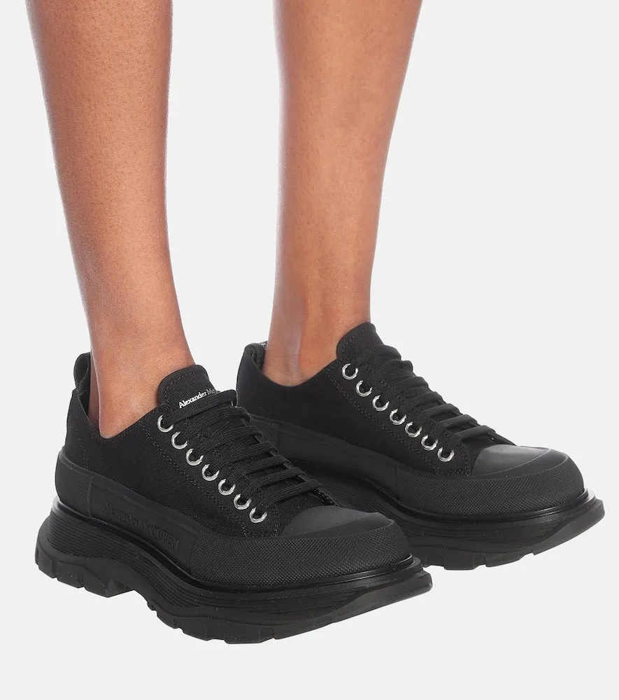 Alexander McQueen Tread Slick canvas sneakers