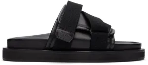 AMBUSH Black Padded Sandals