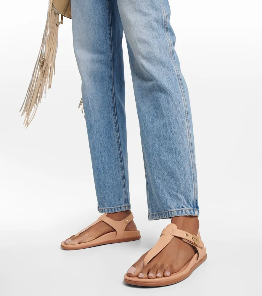 Ancient Greek Sandals Alki leather thong sandals