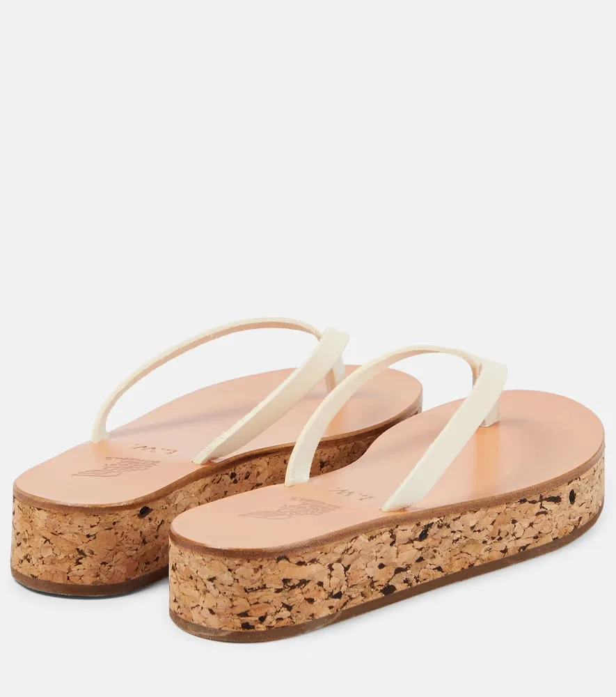 Ancient Greek Sandals Saionara leather thong sandals
