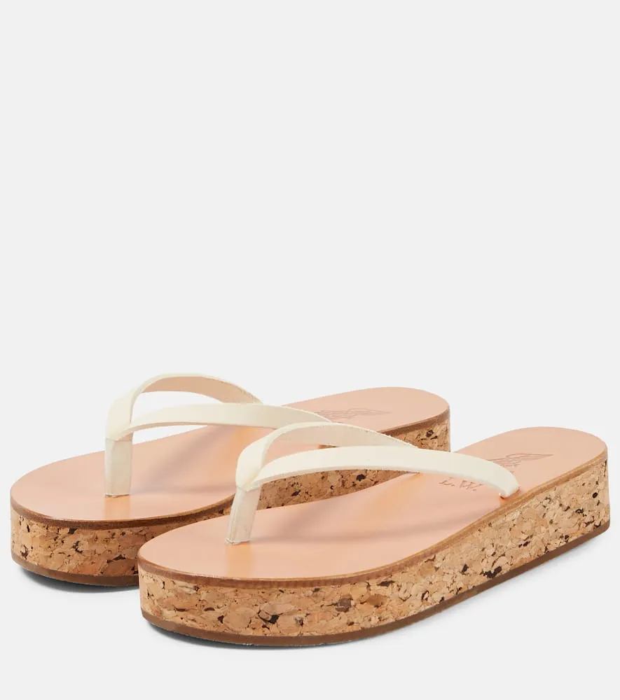 Ancient Greek Sandals Saionara leather thong sandals