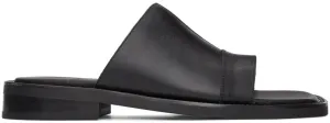 Andersson Bell Black Leather Dresden Sandals