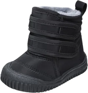Ankle Snow Boots for Toddler Boys Girls Warm  Lined Winter Waterroof Non Slip Outdoor Cold Weather Shoes