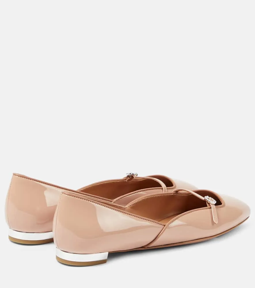 Aquazzura Soul Sister patent leather ballet flats