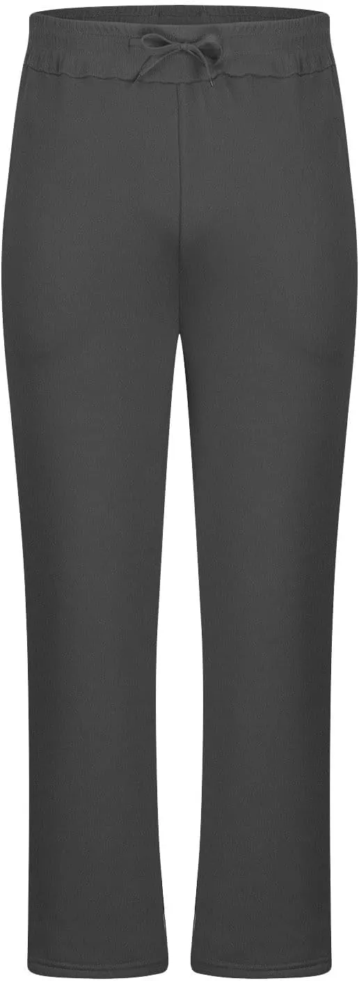 Aymnlox Men's Trendy Cargo Pants Solid Drawstring Elastic Waist Pants Streetwear Outdoor Casual Sweatpants with Pockets