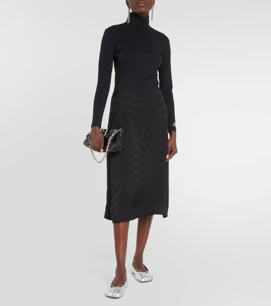 Balenciaga Fetish leather ballet flats