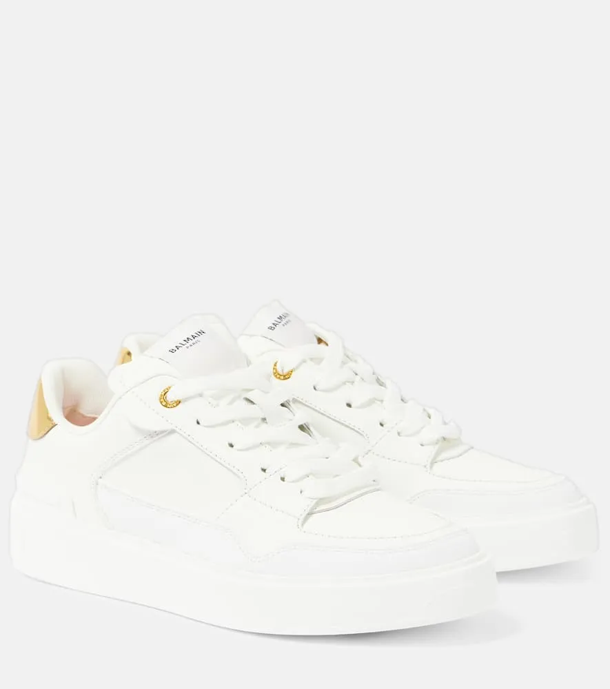 Balmain B-Court Flip leather sneakers