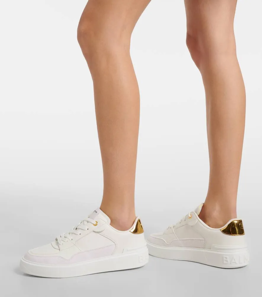 Balmain B-Court Flip leather sneakers