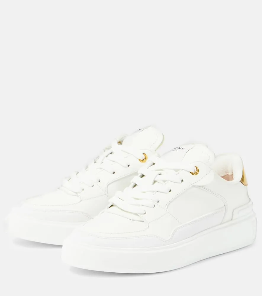 Balmain B-Court Flip leather sneakers