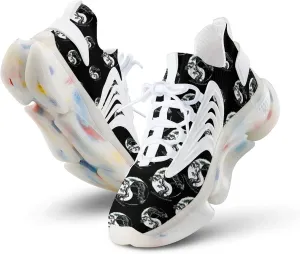 Bonsai Yin and Yang Tree Men's Running Shoes Lightweight Walking Shoe Breathable Sneaker