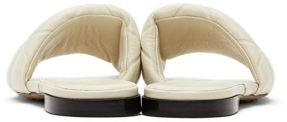 Bottega Veneta Off-White 'The Rubber Lido' Sandals