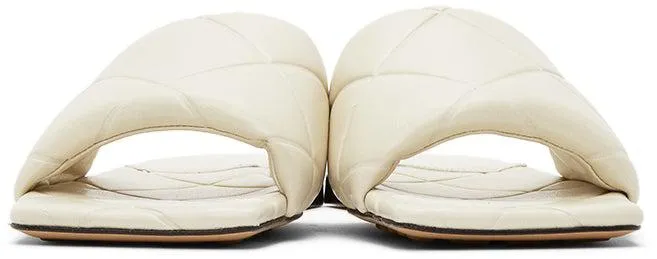 Bottega Veneta Off-White 'The Rubber Lido' Sandals