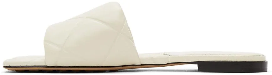 Bottega Veneta Off-White 'The Rubber Lido' Sandals