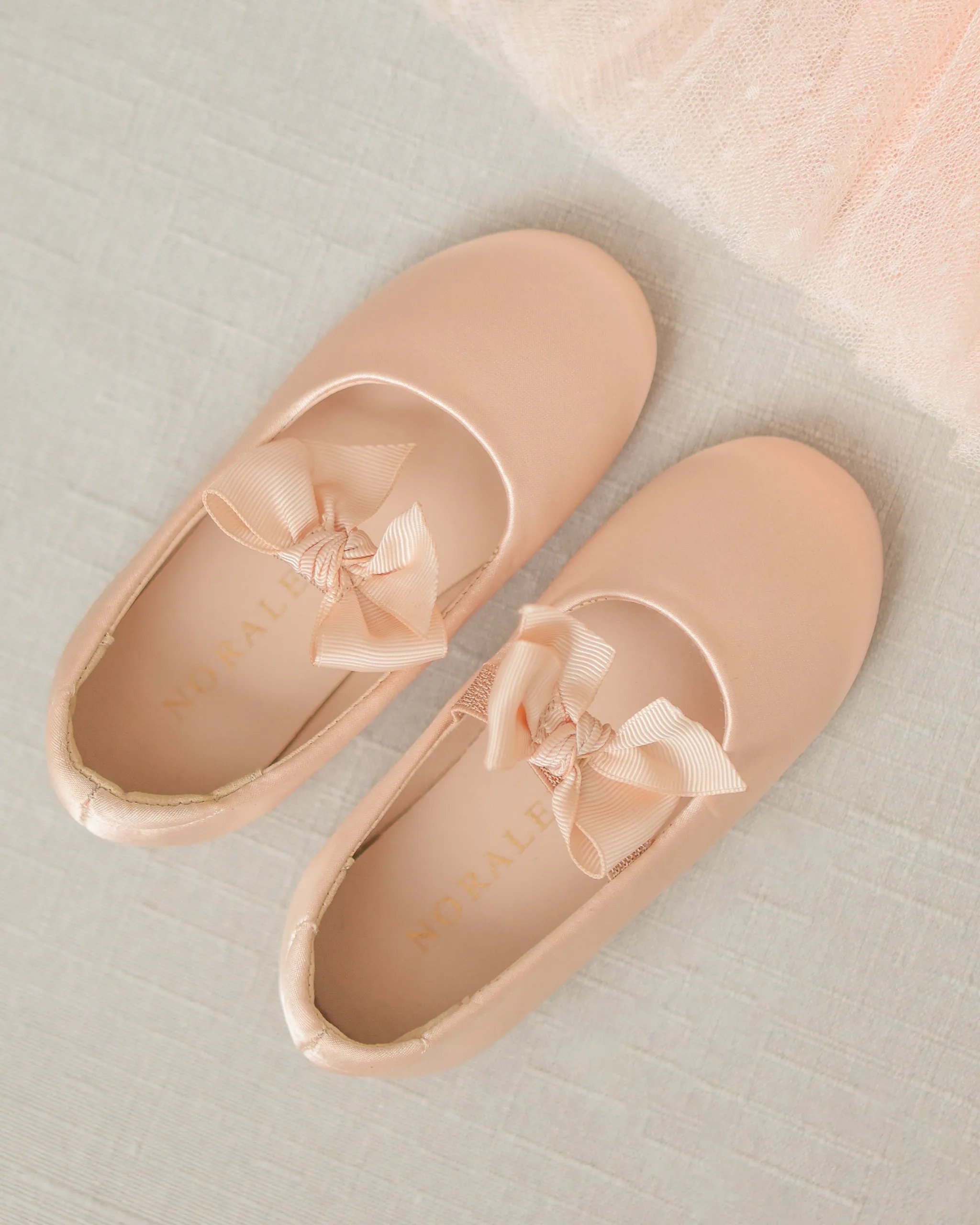 Bow Ballet Flat - Antique