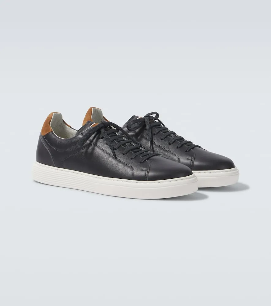 Brunello Cucinelli Leather low-top sneakers