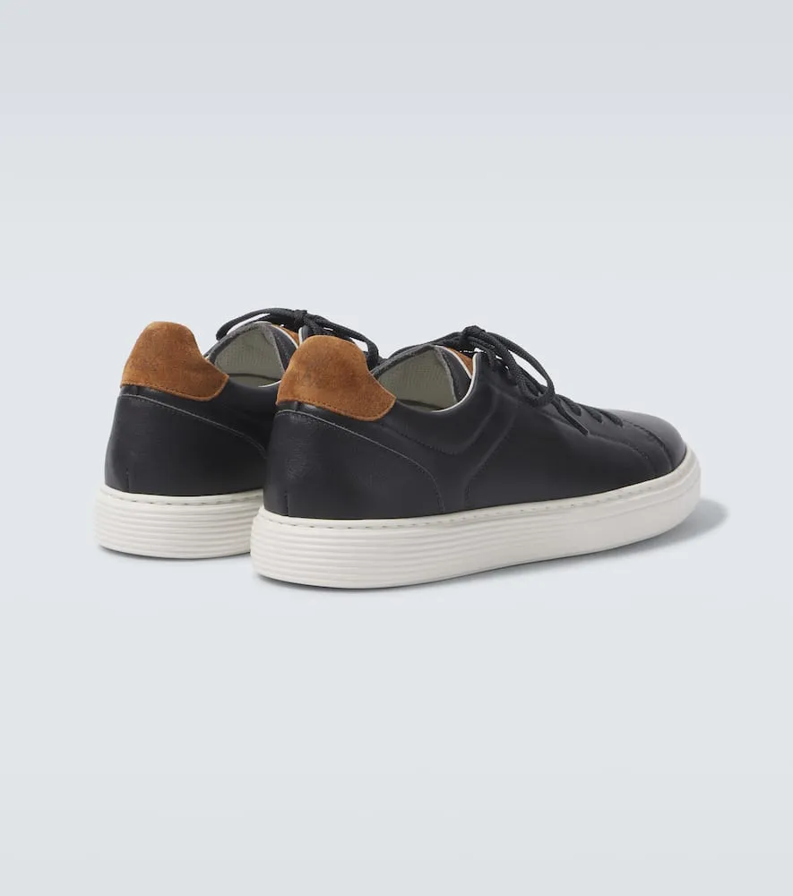 Brunello Cucinelli Leather low-top sneakers