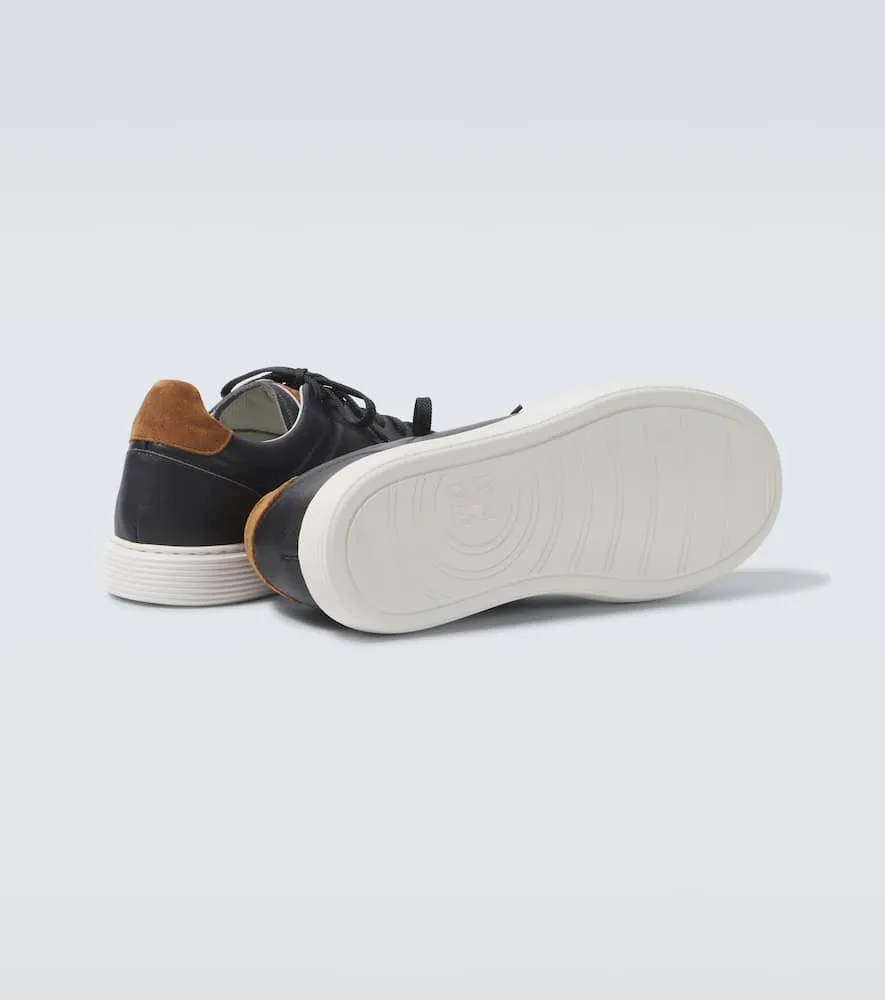 Brunello Cucinelli Leather low-top sneakers