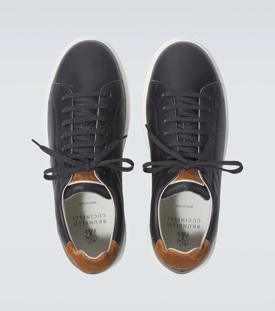 Brunello Cucinelli Leather low-top sneakers