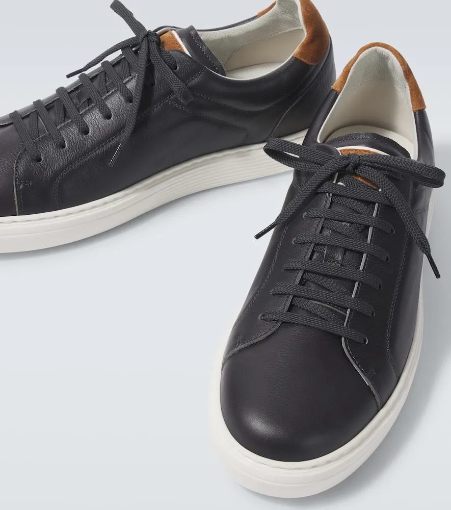 Brunello Cucinelli Leather low-top sneakers