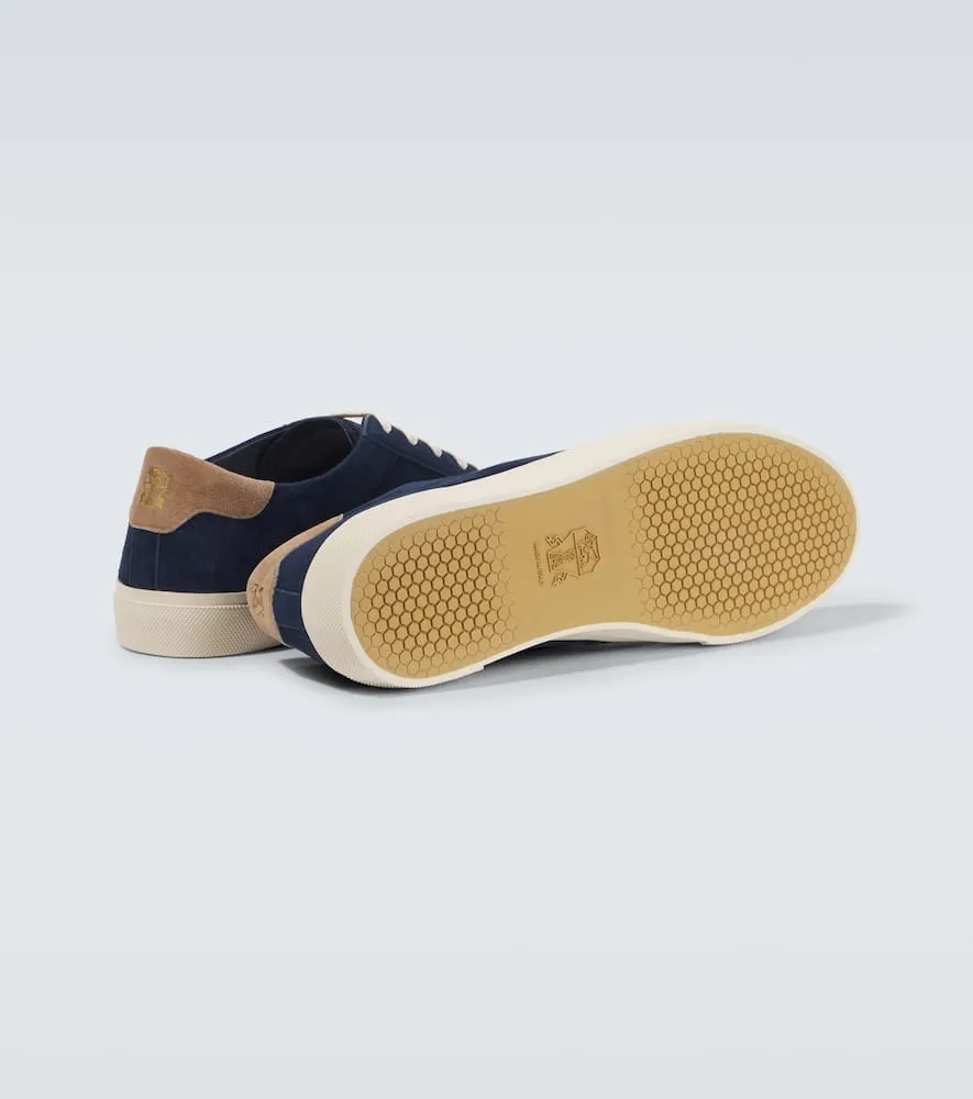 Brunello Cucinelli Suede low-top sneakers