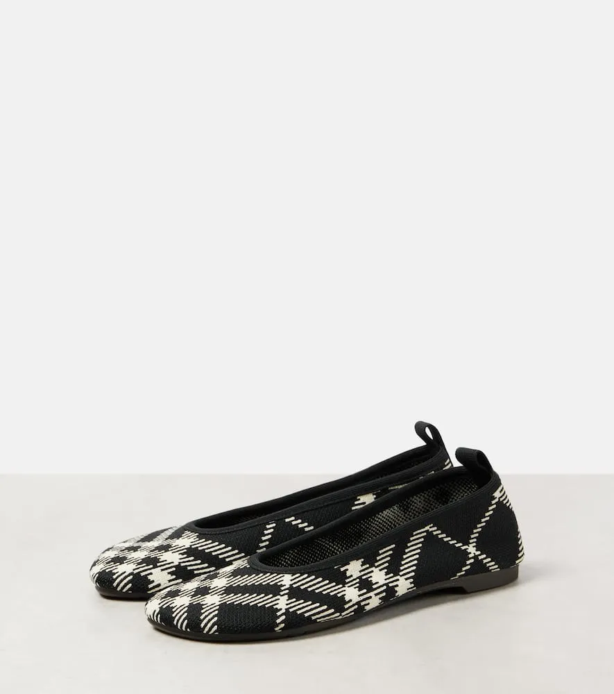 Burberry Leather ballet flats