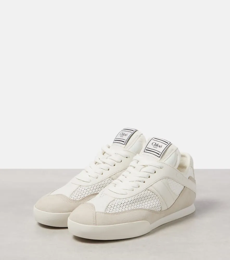 Chloe Chloe Kick leather low-top sneakers