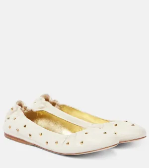Chloe Eia studded leather ballet flats