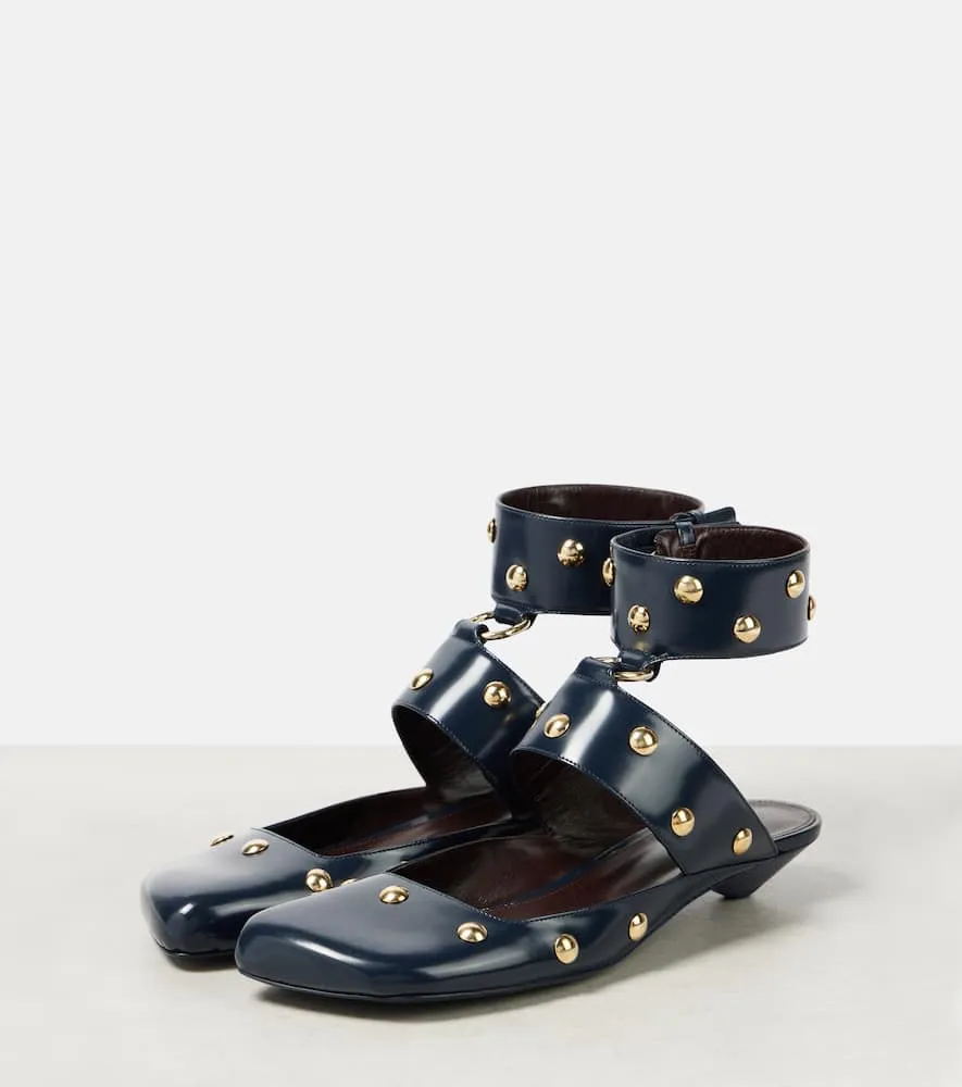 Chloe Jade studded leather sandals