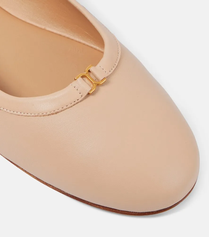 Chloe Marcie leather ballet flats