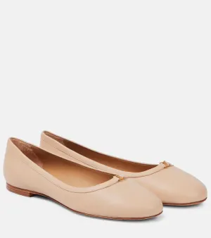 Chloe Marcie leather ballet flats