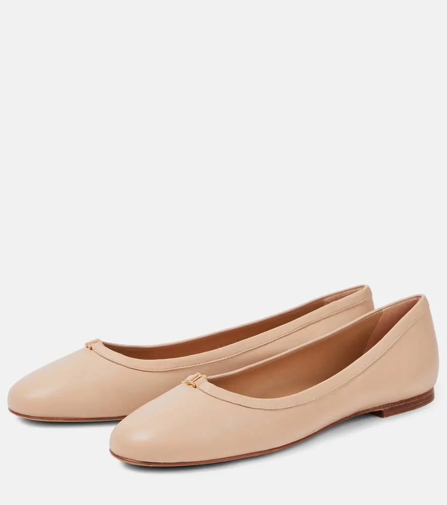 Chloe Marcie leather ballet flats