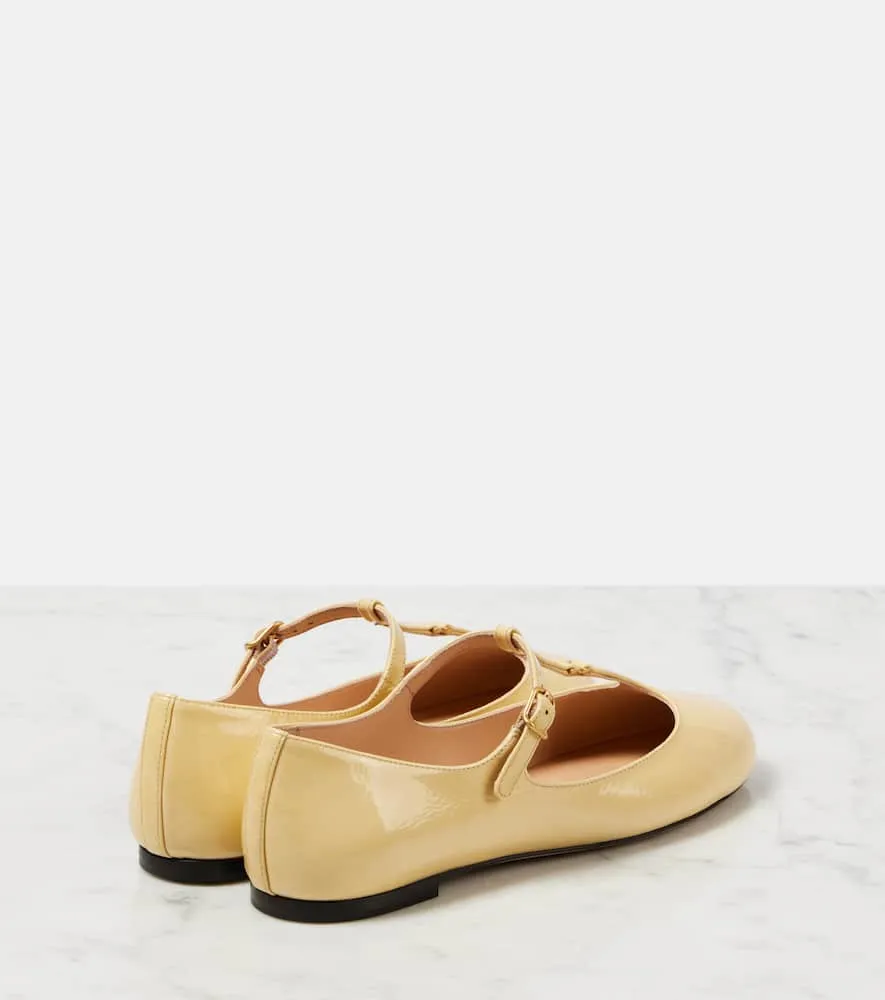 Chloe Marcie patent leather Mary Jane flats